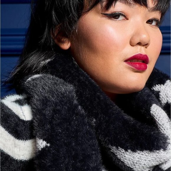 Torrid Star scarf black and white - Picture 3 of 7